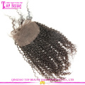 Wholesale 6a Peruvian Virgin Hair Kinky Curly Cheap Human Hair Lace Closure
